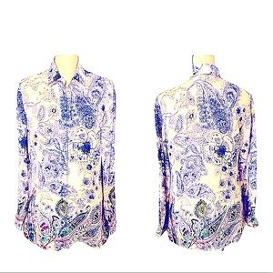 Brooks Brothers Silk floral design new no tag